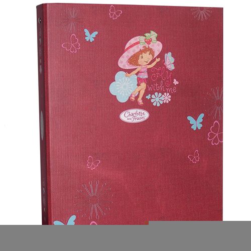 Classeur A4 Charlotte aux fraises
